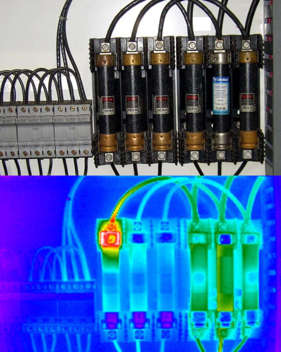 Figure 1.5: Infrared thermography