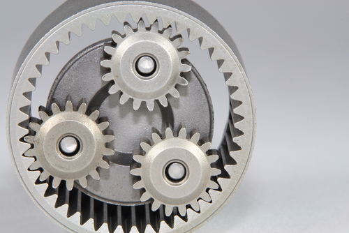 Figure 4. Gear train with planetary system