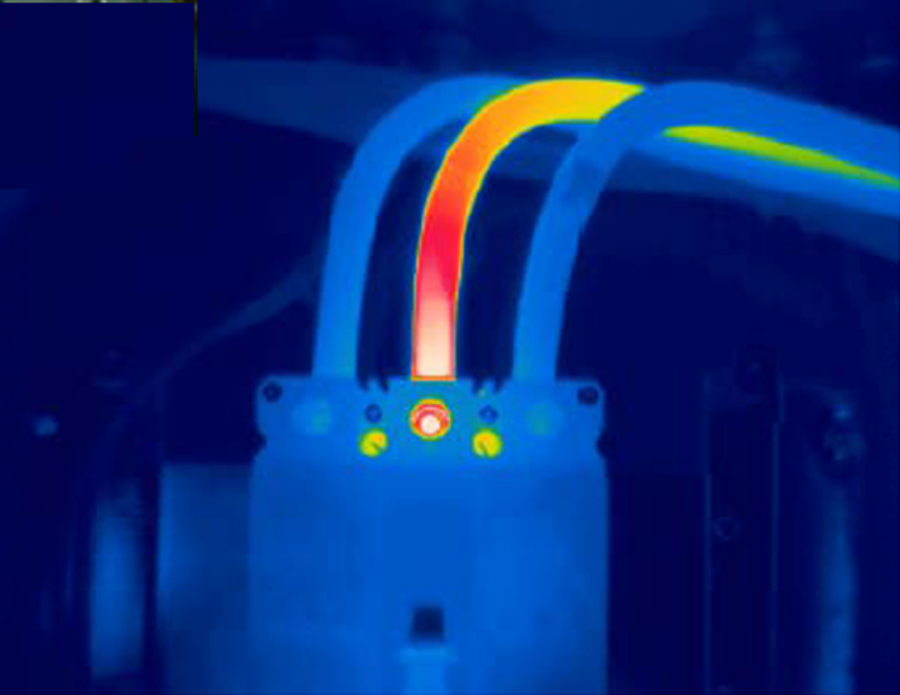 Connector in failure mode. Reference: R. Wayne Ruddock, Advanced Infrared Resources.