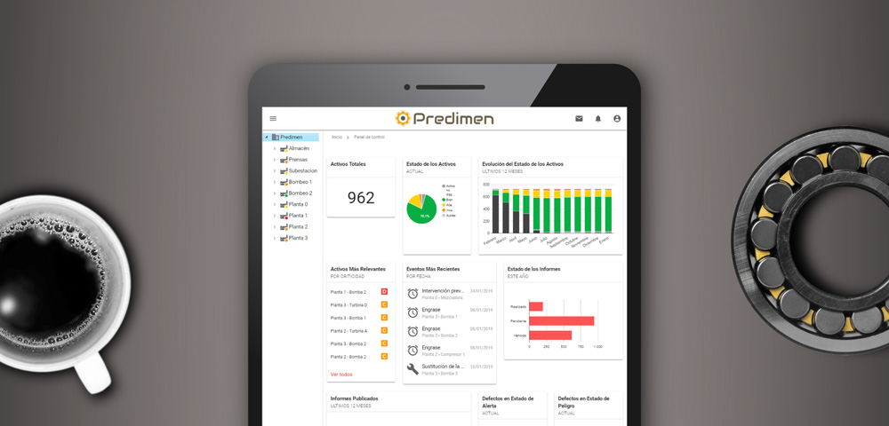 Figure 1: Asset condition dashboard.