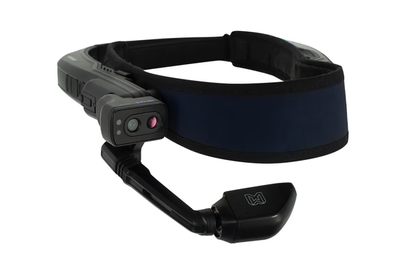 Smart-glasses with thermal camera module for hands-free plant inspections. Source: AYES s.r.o.
